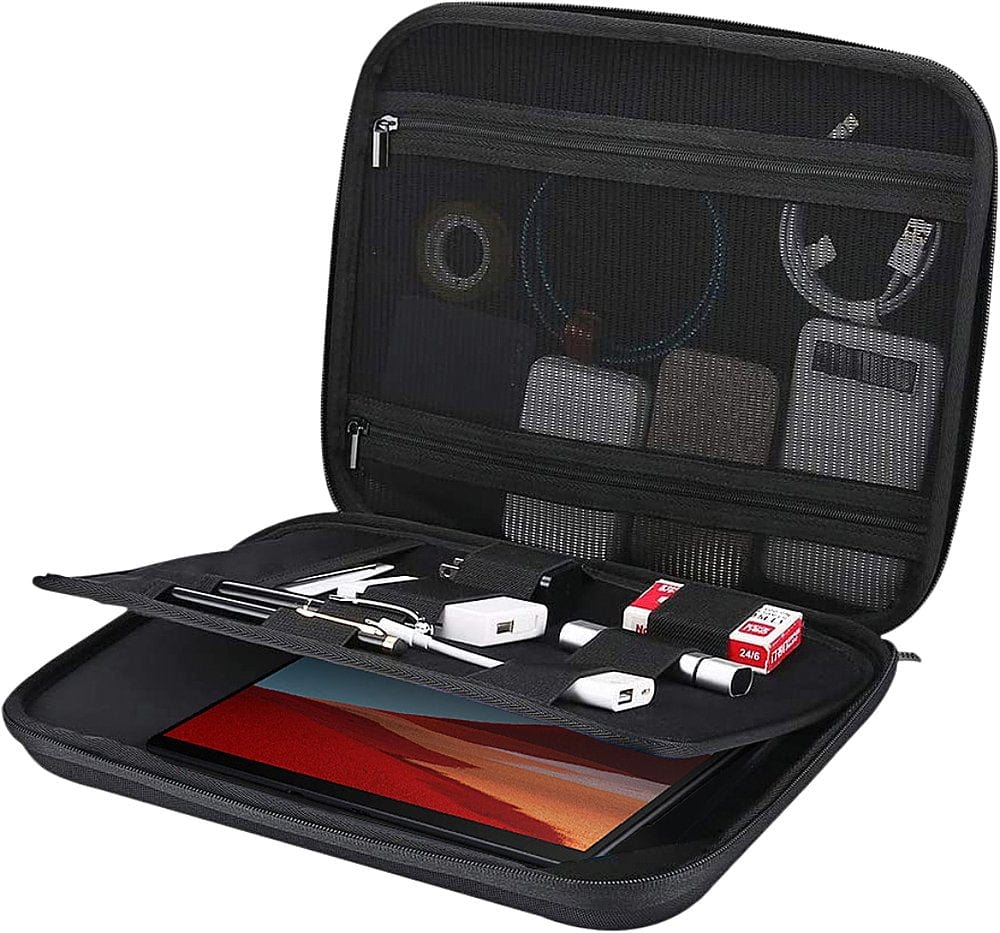 Carry Case Organizer for Most Tablets up to 13" - Black
