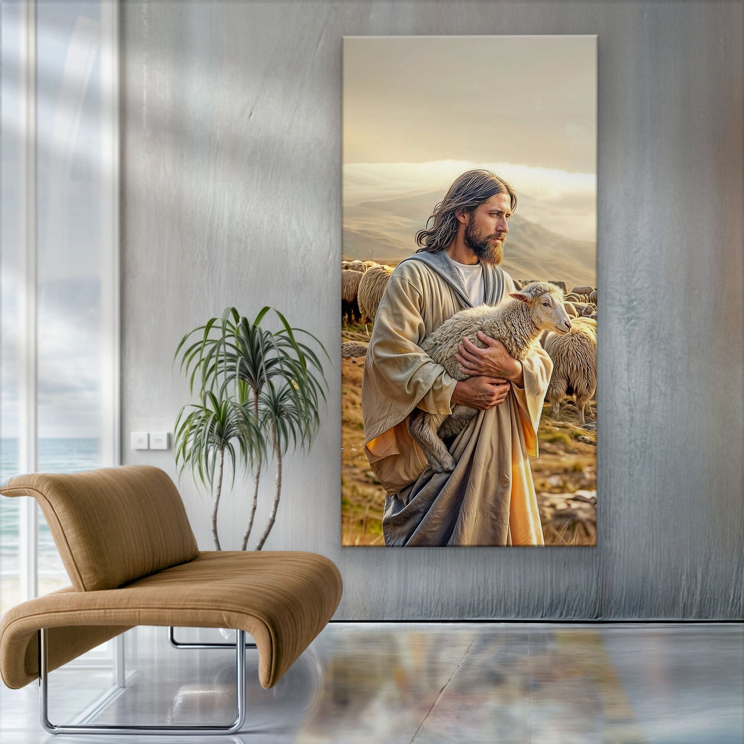 Ninety‑Nine Faith Study XII Wall Art