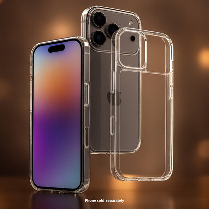 iPhone 17 Pro Clear Case - Slim, Anti-Slip Grip | Venture Series