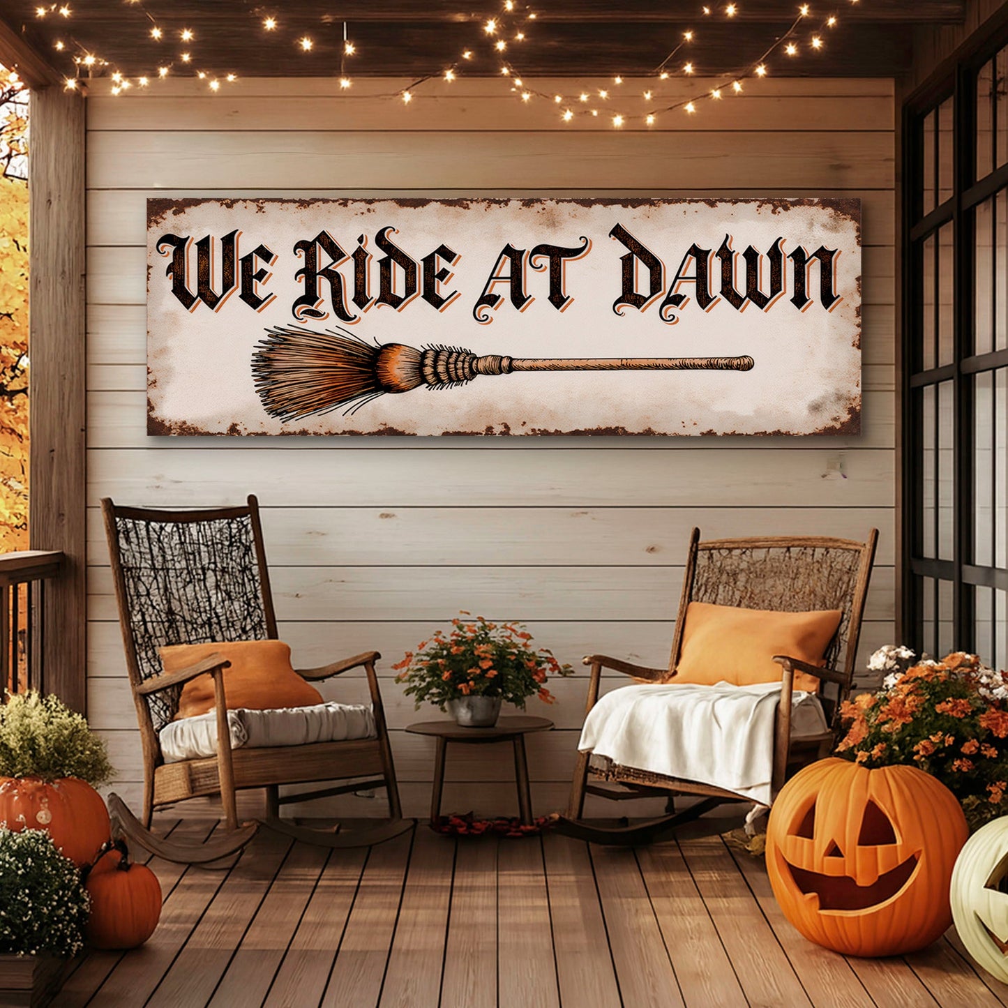 Dawn Riders — Halloween Wall Art