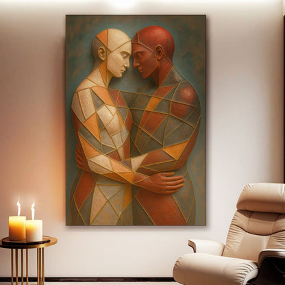 Embrace of Form — Abstract Art III