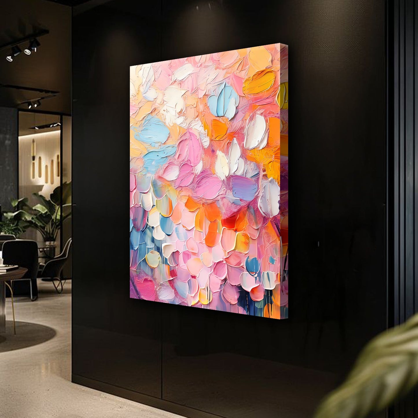 Floral Rhapsody Abstract Wall Art