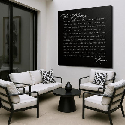 Blessing & Grace III Faith Sign Wall Art