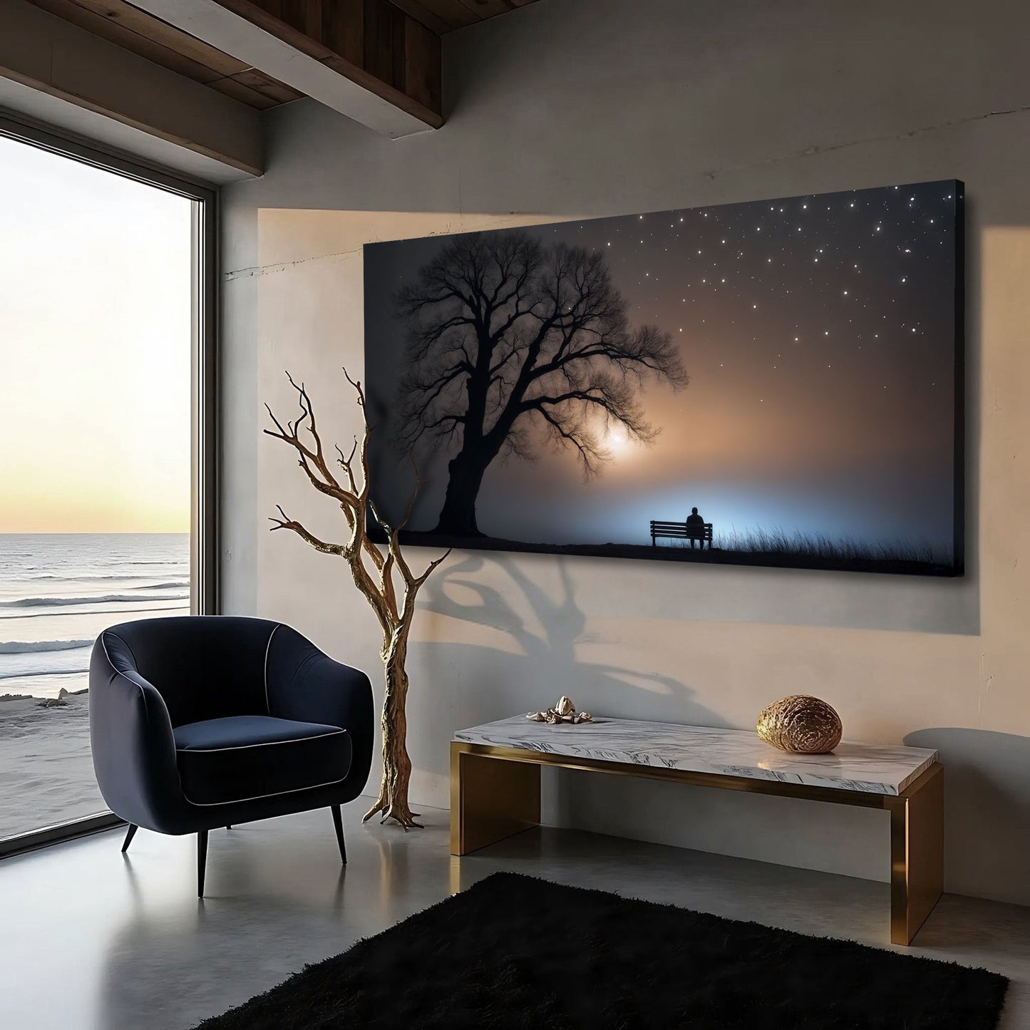 Serene Landscape Composition Wall Art