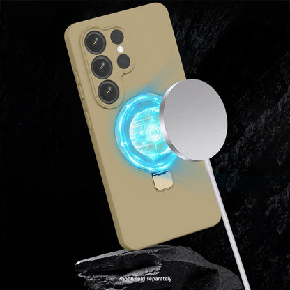 Samsung Galaxy S26 Ultra Case - Smooth Silicone, Kickstand | Venture Series