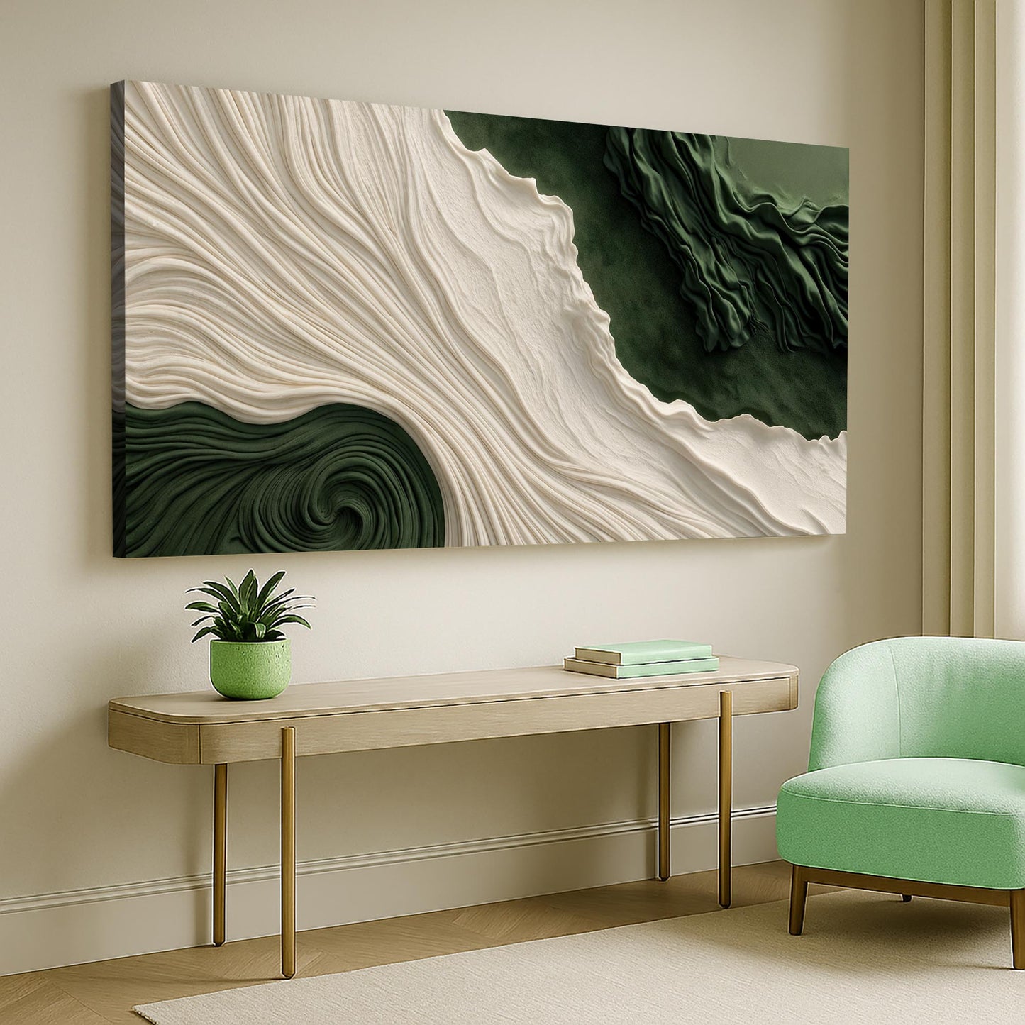 Emerald Stream Composition XI
