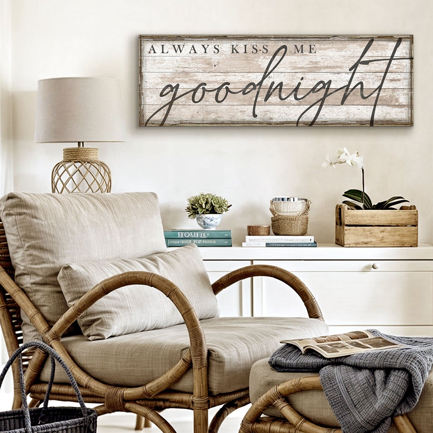 Goodnight Moments – Bedroom Sign II