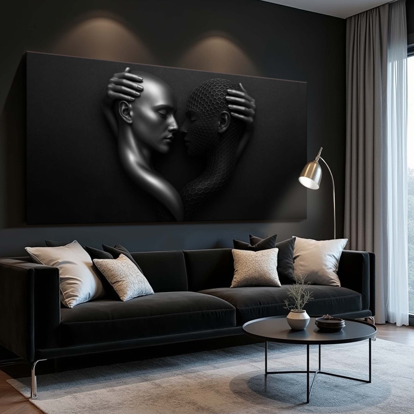 Contours of Devotion III Wall Art