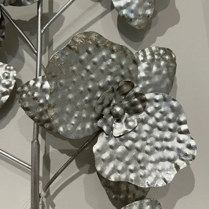 METAL FLOWER WALL DECOR