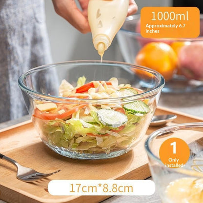 Household High-borosilicate Glass BowlCrystal Glass Instant Noodle Bowl