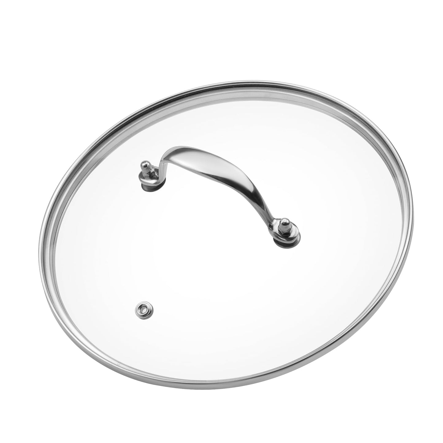 Chinflly Tempered Glass Lids9 Inch Cooking Lid For Pots and PansCookware Replacement Glass Lids With Stainless Steel Handle