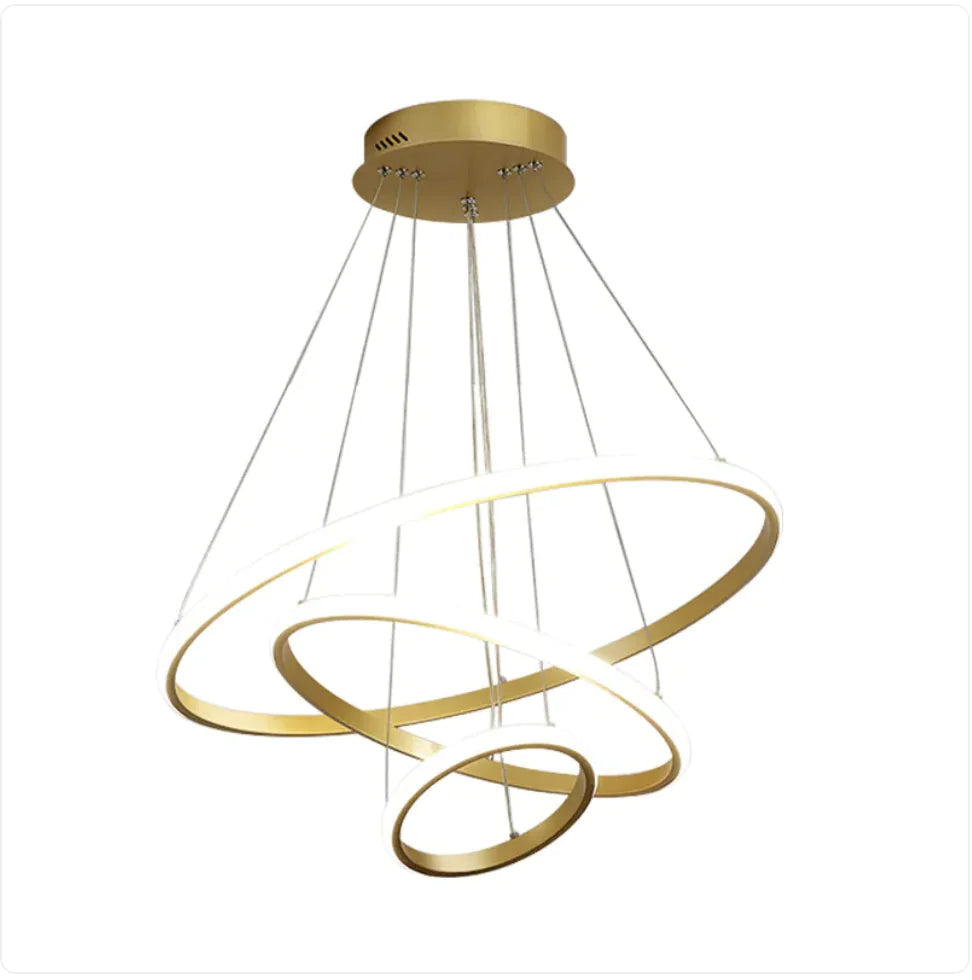 Sleek Smart LED Chandelier