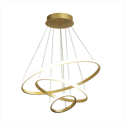 Sleek Smart LED Chandelier