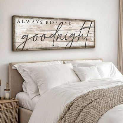 Goodnight Moments – Bedroom Sign II