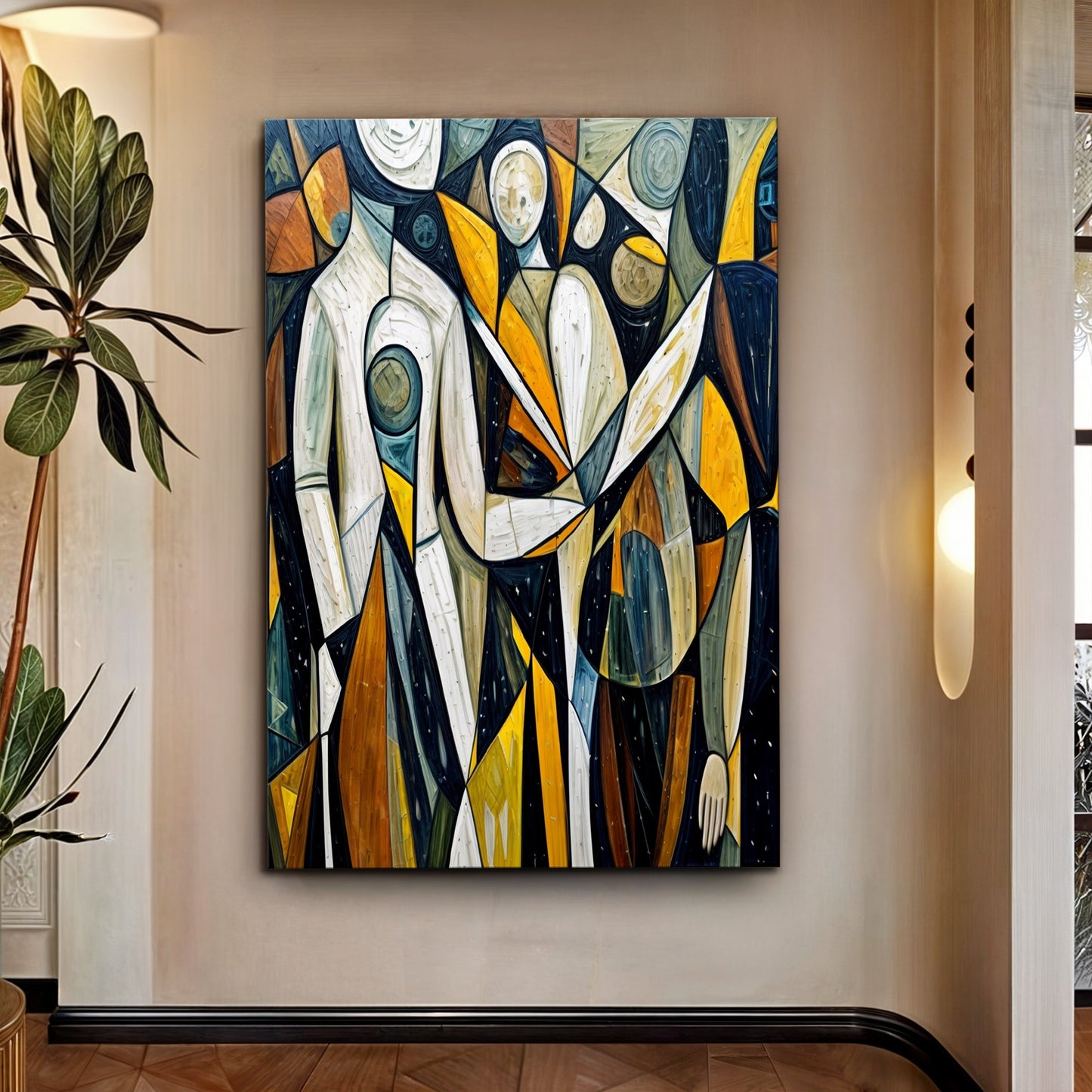 Echoes of Human Touch Wall Art