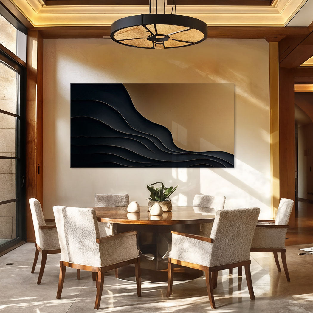 Aureate Minimalist Form X Wall Art
