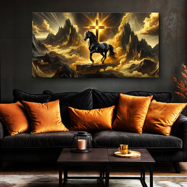 Sculpted Faith Horse Artwork