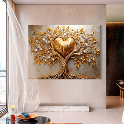 Radiant Heart Tree Wall Art