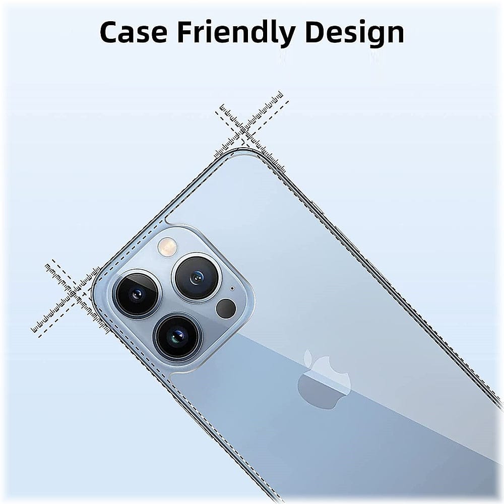 ZeroDamage Tempered Glass Rear Housing Protector (2-Pack) - iPhone 13 Pro