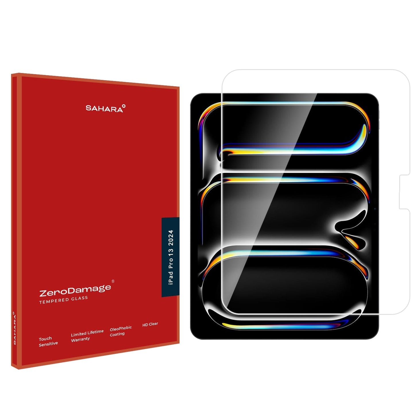 iPad Pro 13-inch (M4 2024 / M5 2025) Screen Protector - Ultra-Strong Tempered Glass | ZeroDamage