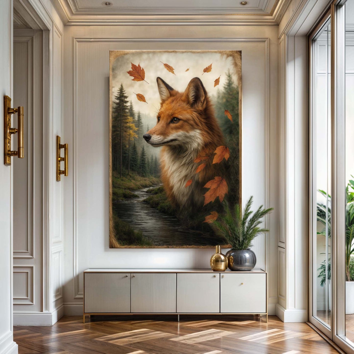 Fox of the Autumn Woods Wall Art