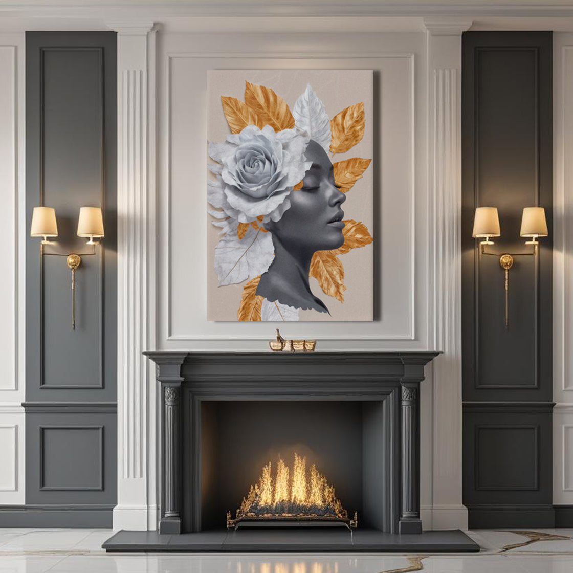 Majesty in Bloom IV Wall Art