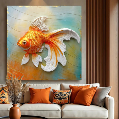 3D Aquatic Motion Study Wall Art