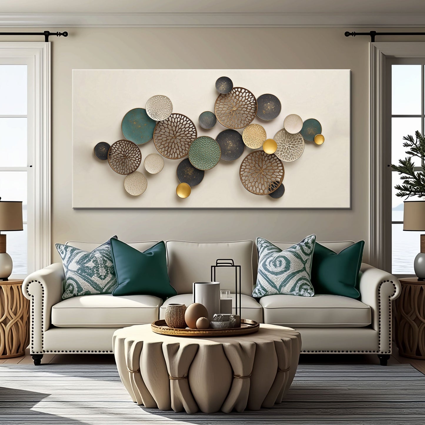 Botanical Lotus Abstract II Wall Art