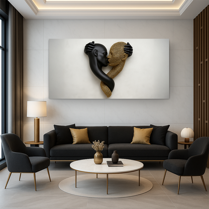 The Lovers in Form IV Wall Art