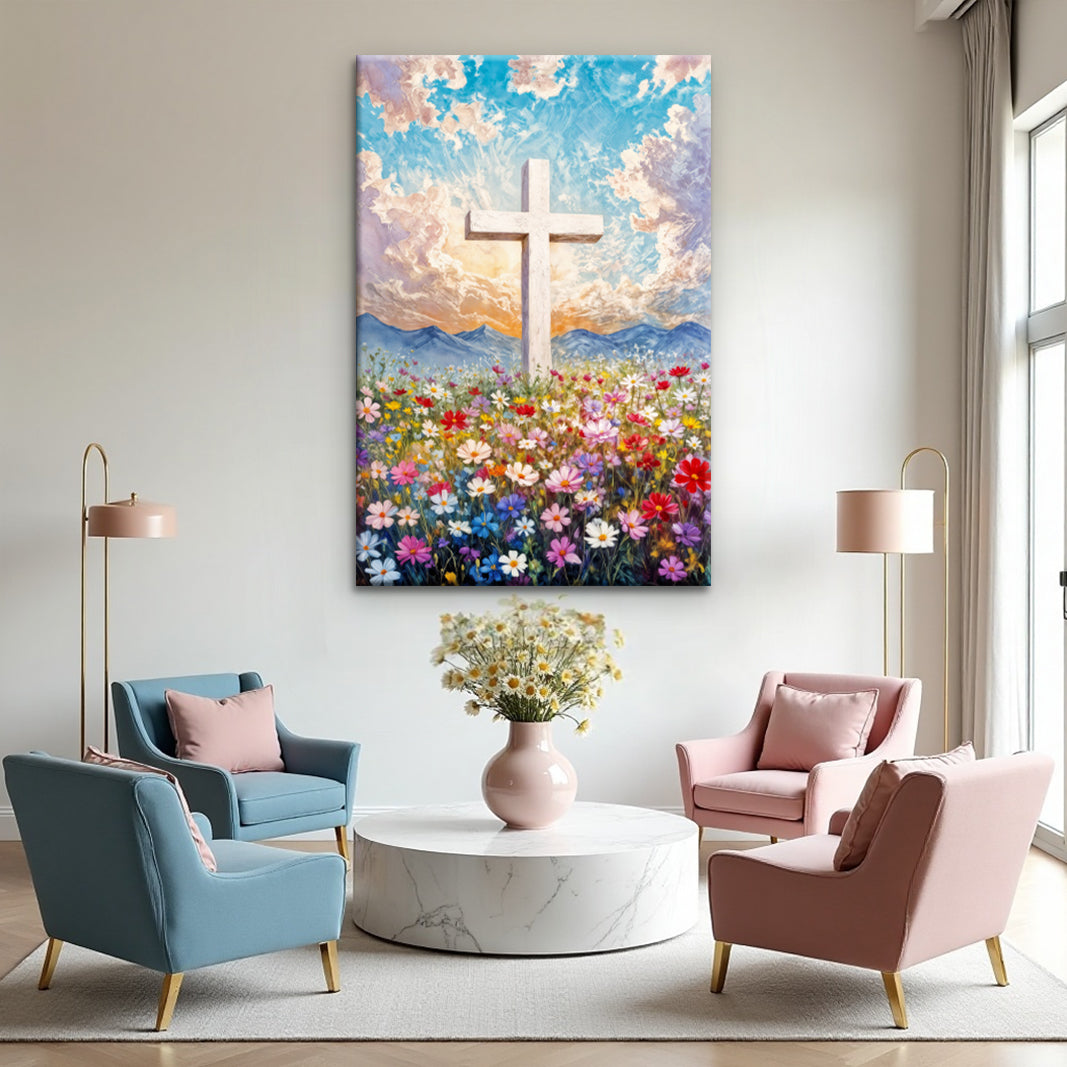 Sacred Floral Devotion II Wall Art