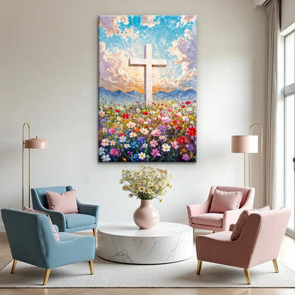 Sacred Floral Devotion II Wall Art