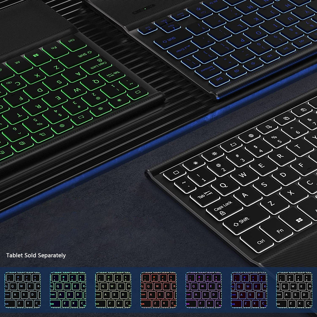 Samsung Galaxy Tab S11 Ultra Keyboard Case - Backlit with Trackpad | Navigate Series