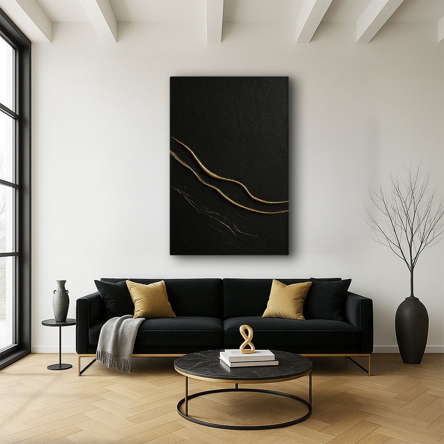 Modern Sculpted Calm Form VIII Wall Art