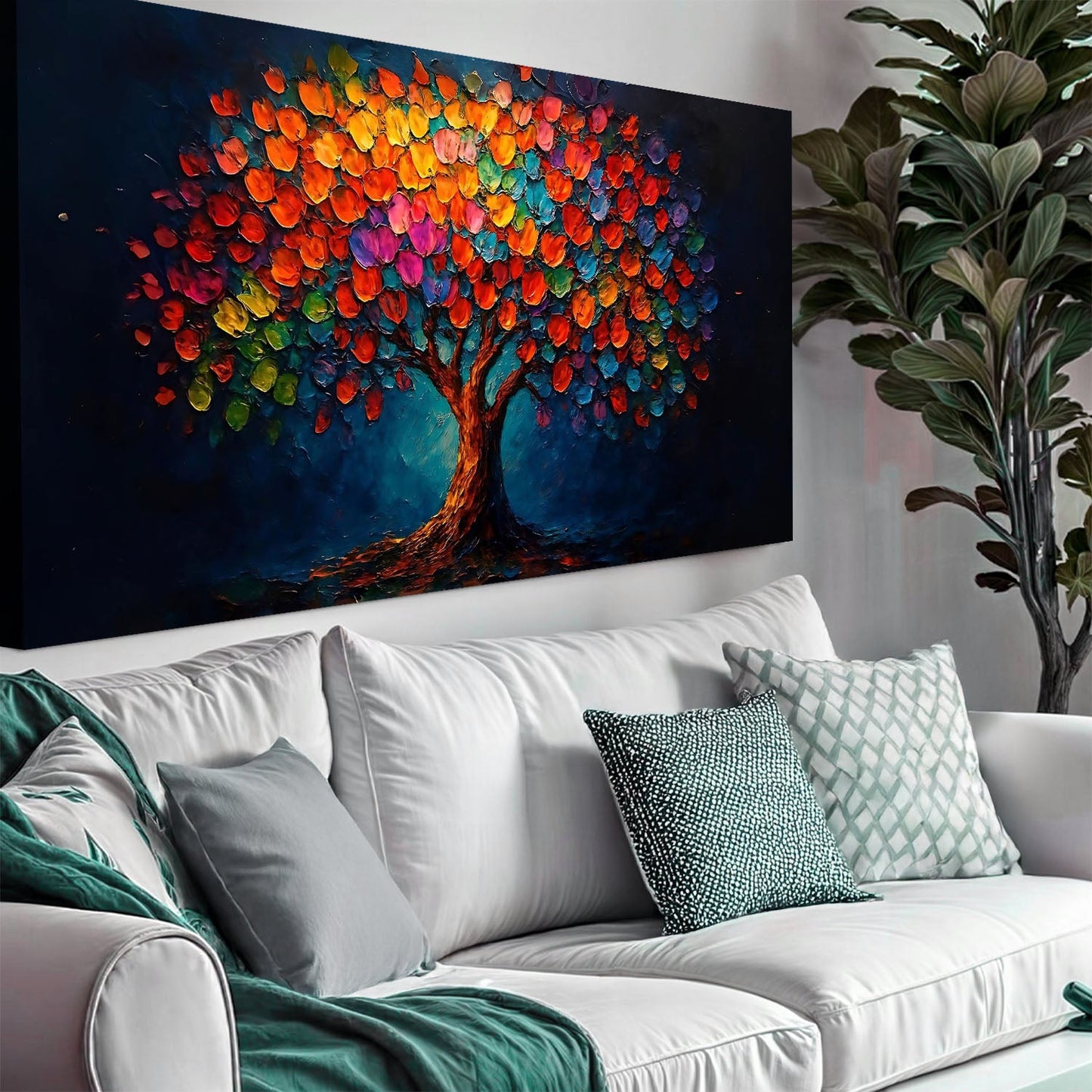Colorwave Blossom Wall Art