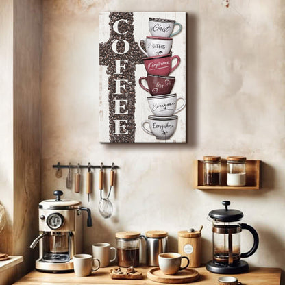 Coffee & Fellowship – Series IV Wall Art