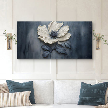 Clay‑Carved Bloomscape Wall Art