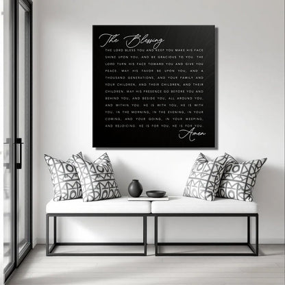 Blessing & Grace III Faith Sign Wall Art