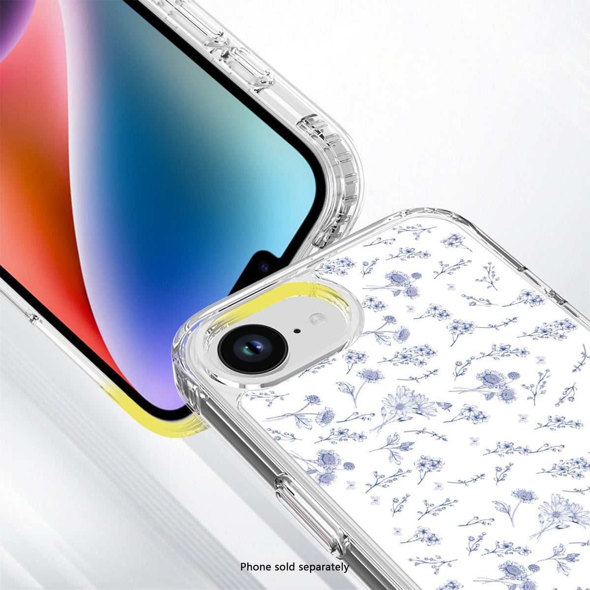 iPhone 17e & iPhone 16e Floral Case - Shock-Absorbing, Anti-Slip | Inspire Series