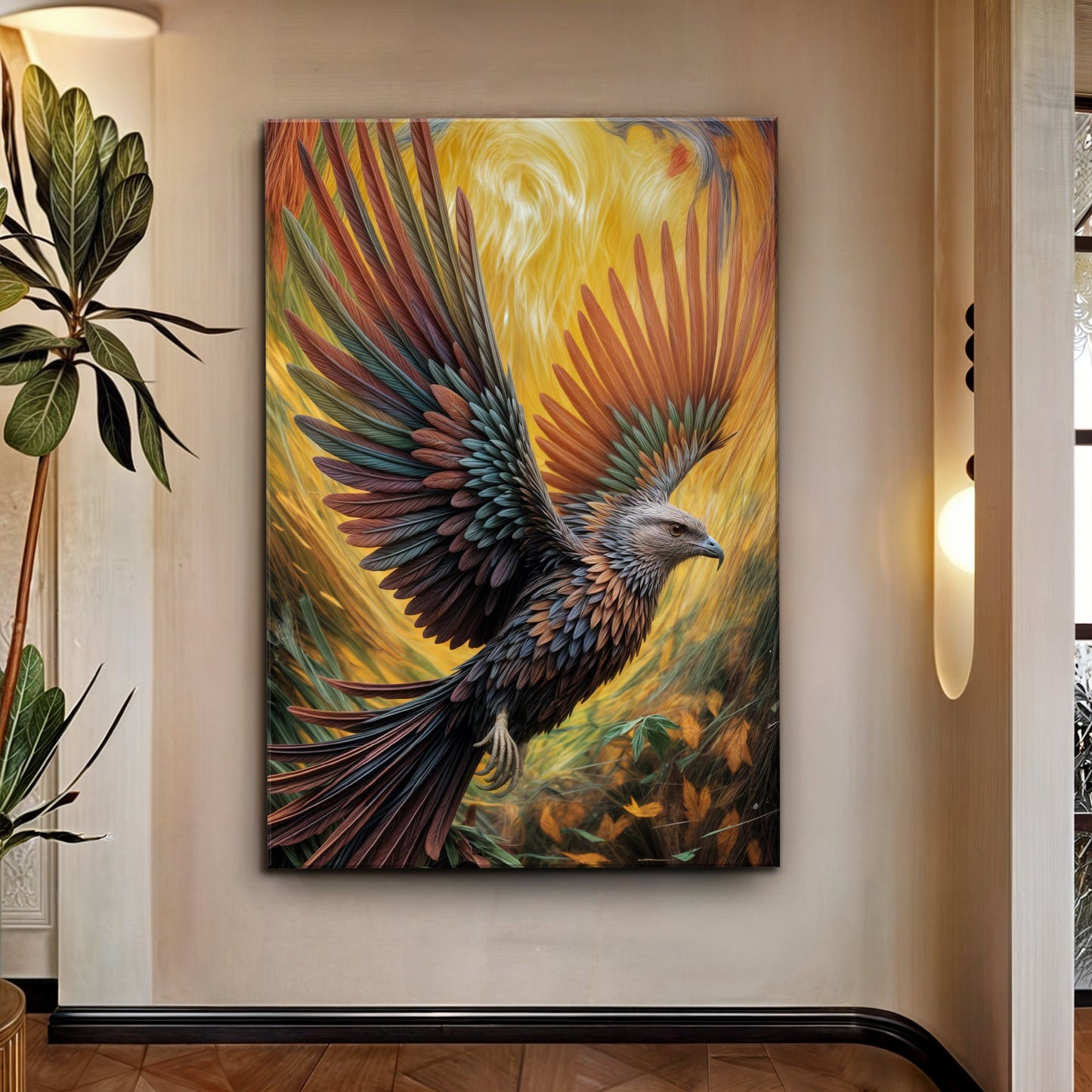 Aviary Grace Composition Wall Art