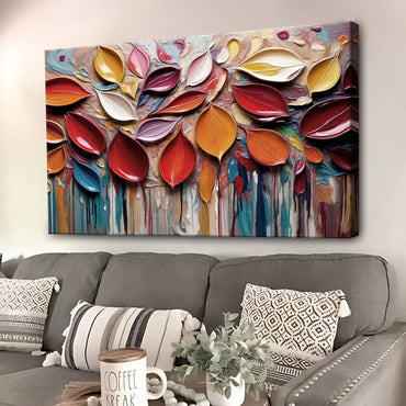 Seasonal Rain Abstraction Wall Art