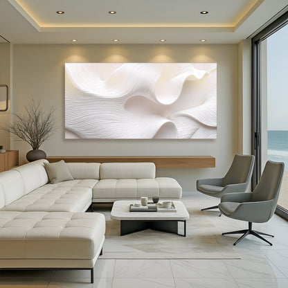 Serene Waveform Study II Wall Art