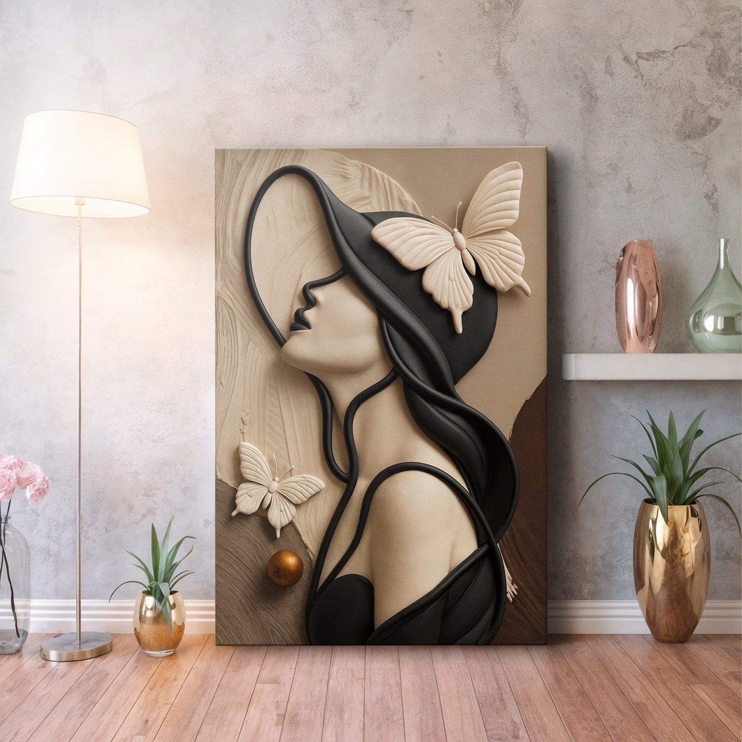 Woman of Gentle Lines Wall Art