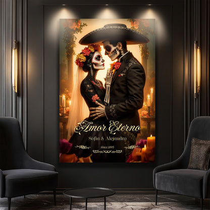 Haunted Love — Personalized Wall Sign