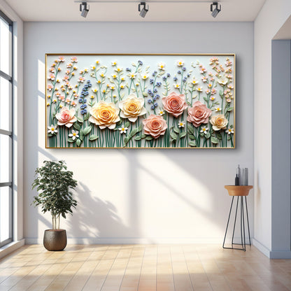 Blooming Rhapsody Form Wall Art