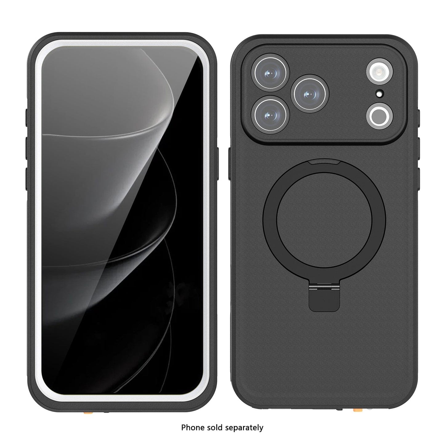 iPhone 17 Pro Max Waterproof Case - MagSafe Kickstand, Integrated Screen & Camera Protection | Oasis Series