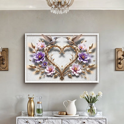 Hummingbird Essence Panel V Wall Art
