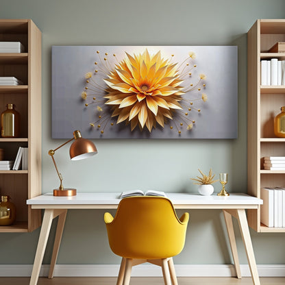 Golden Seeds of Radiance Wall Art