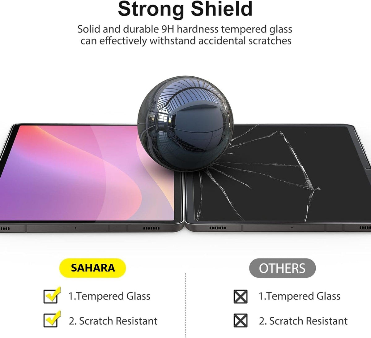 Samsung Galaxy Tab S11 Screen Protector - Ultra-Strong Tempered Glass with Alignment Tool | ZeroDamage