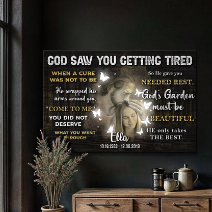 He Saw Your Weariness – Memorial Panel IV Wall Art