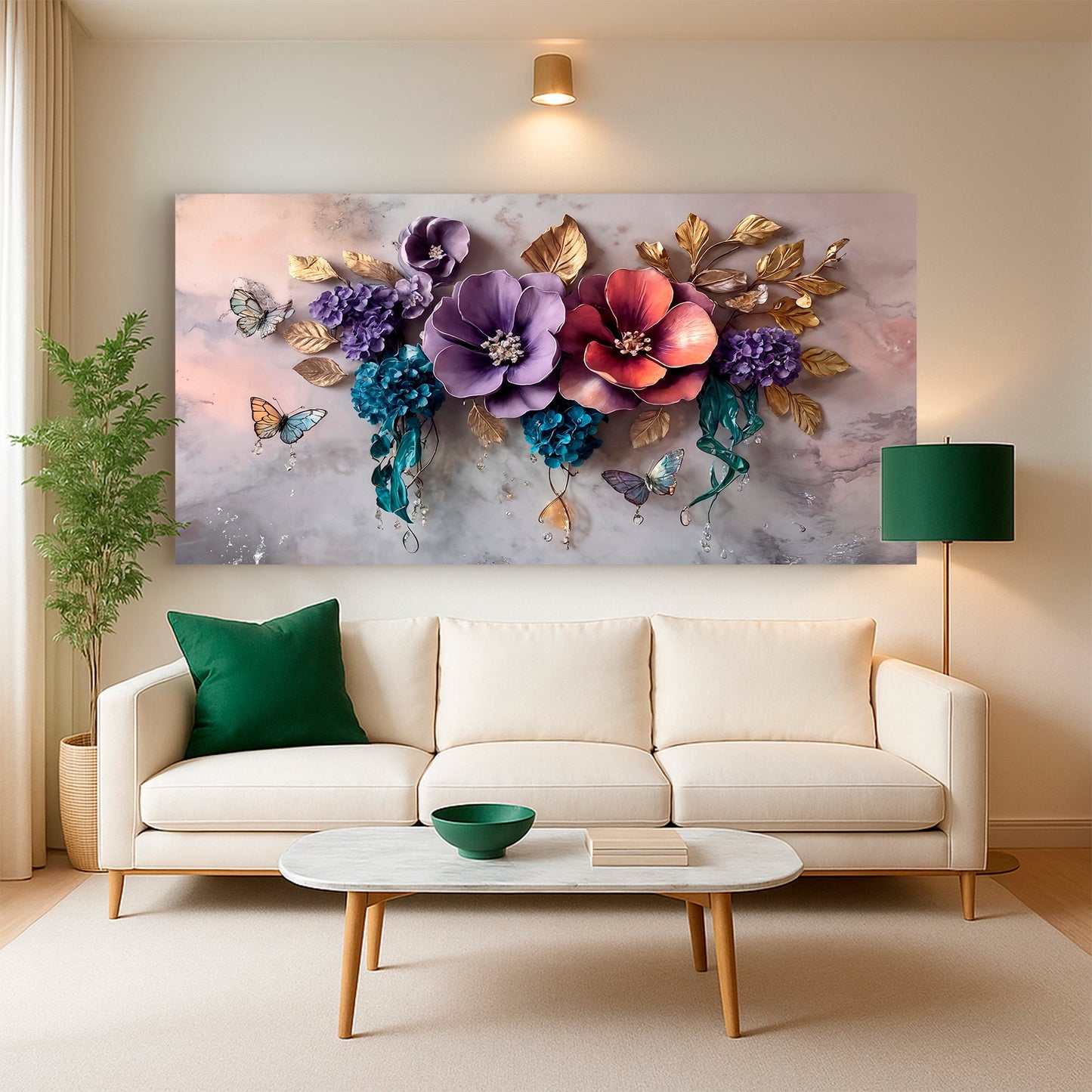 Blooming Symphony Wall Art